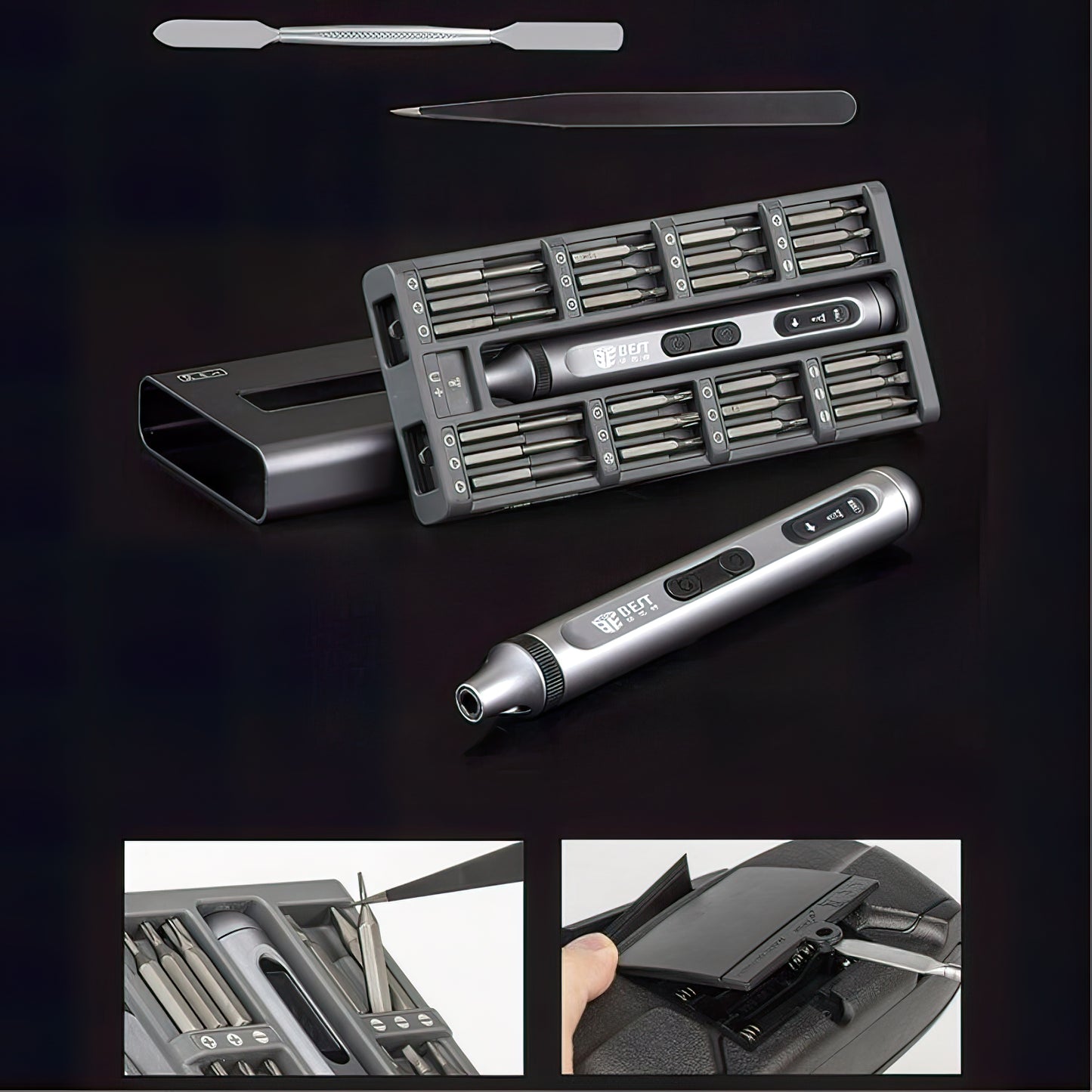 Cacciavite Elettrico Best BST-9933A, 50in1, Argento
