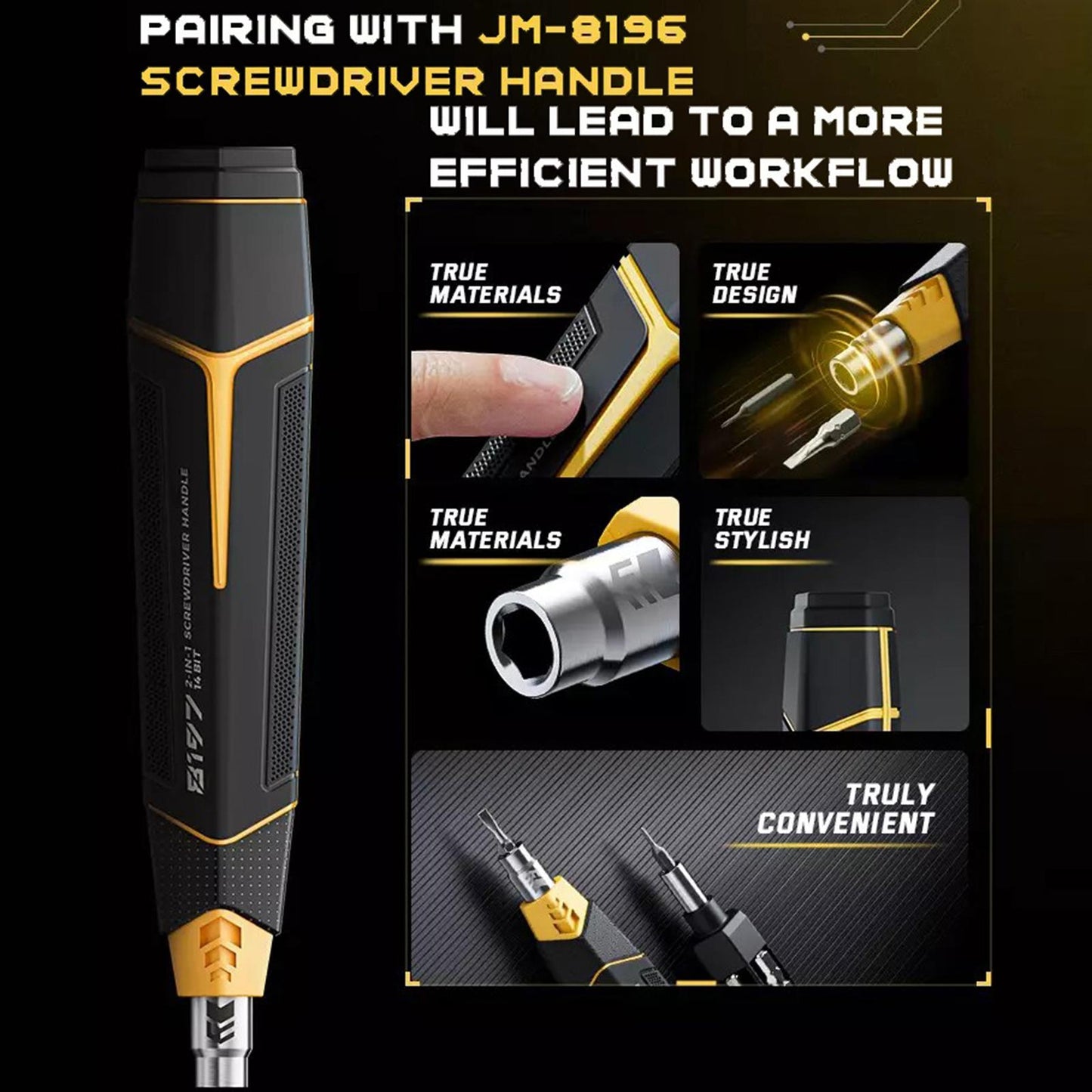 Cacciavite Jakemy JM-8199, 257in1
