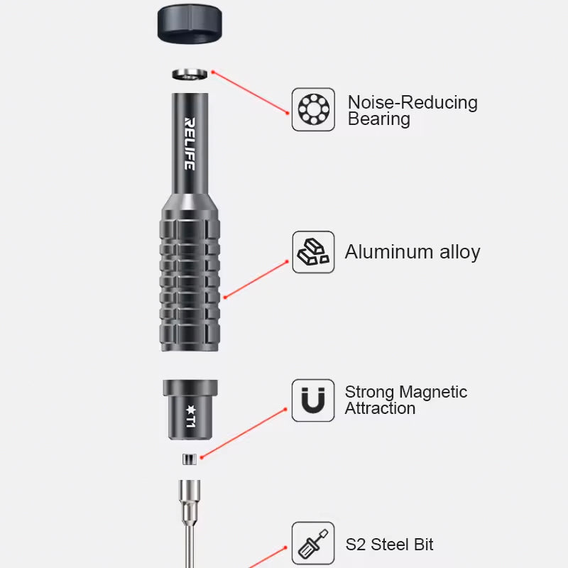 Cacciavite Relife RL-730A, 5in1