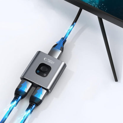 Switch Video HDMI Tech-Protect HB07, Grigio