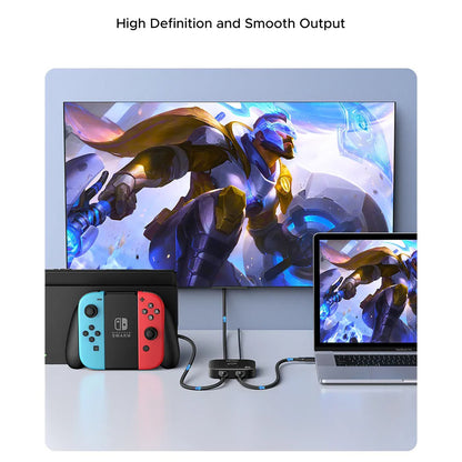 Switch Video HDMI UGREEN 65877, Nero