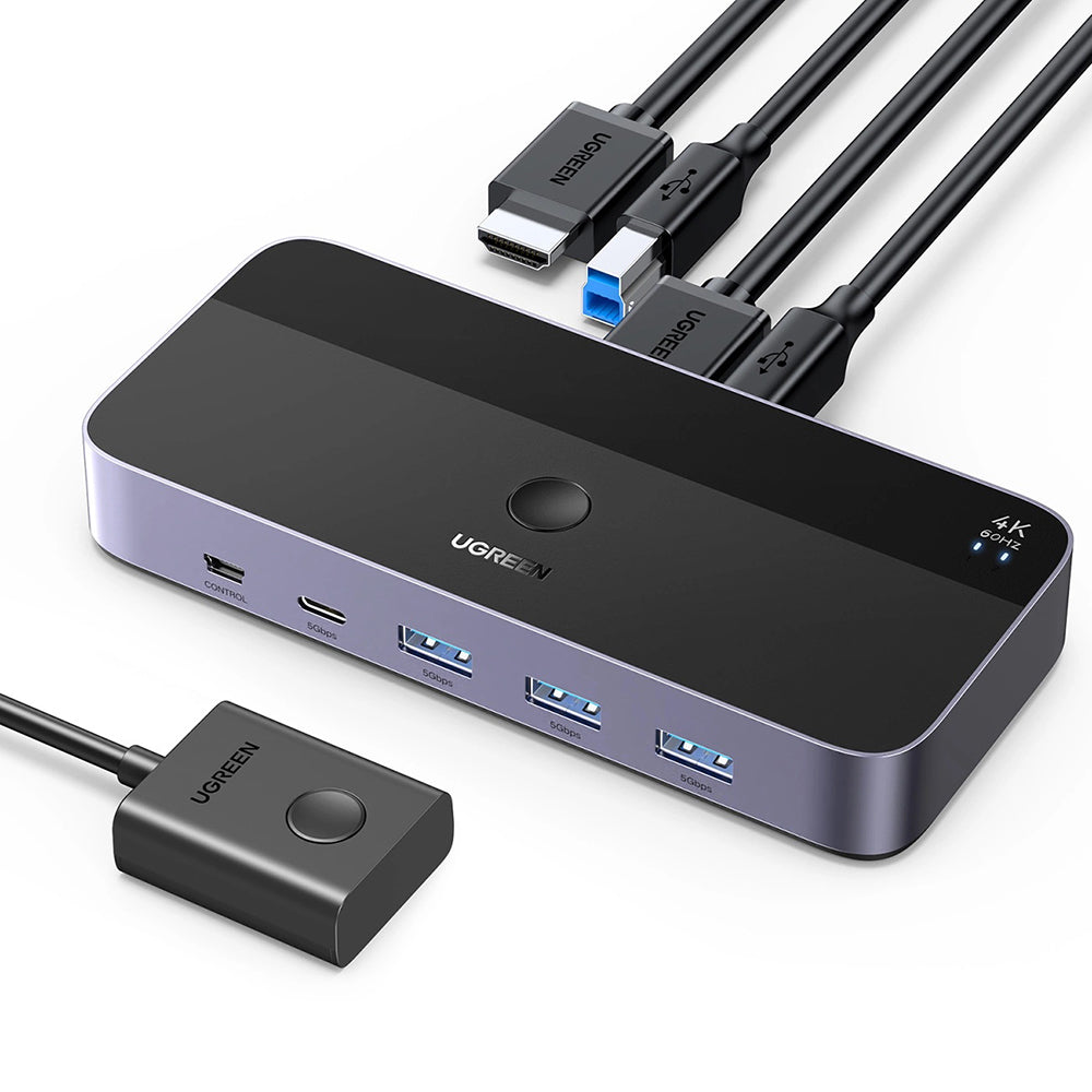 Switch Video HDMI UGREEN CM664, Nero