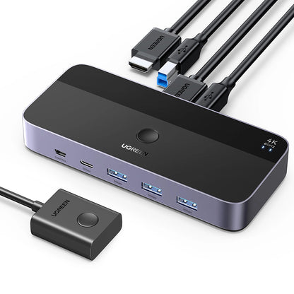 Switch Video HDMI UGREEN CM664, Nero