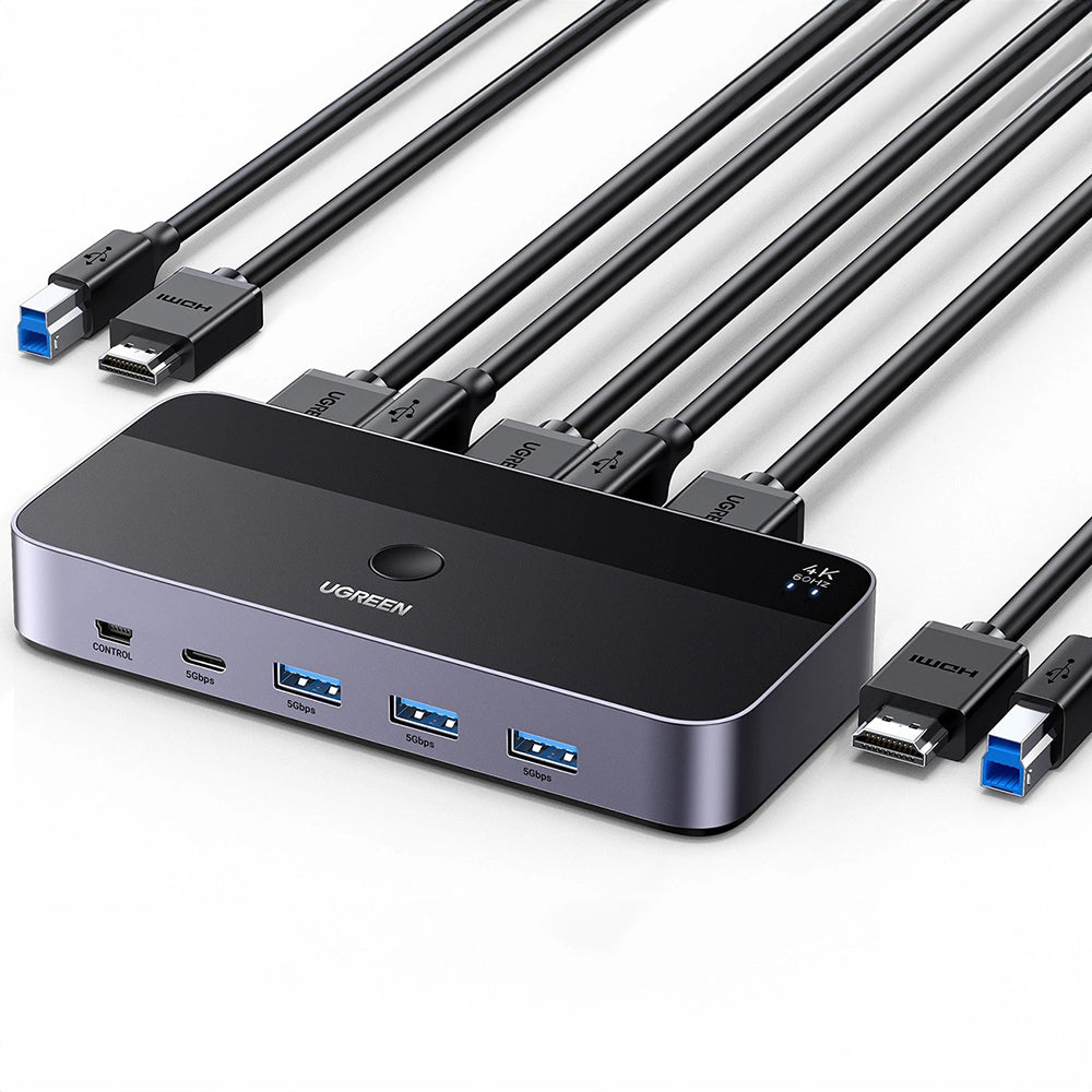 Switch Video HDMI UGREEN CM664, Nero