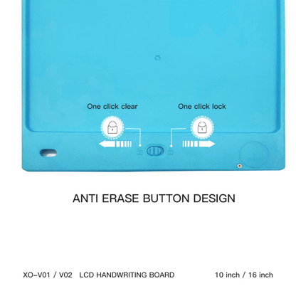 Tavoletta per Disegnare / Scrivere XO Design V02, 16 pollici, Blu