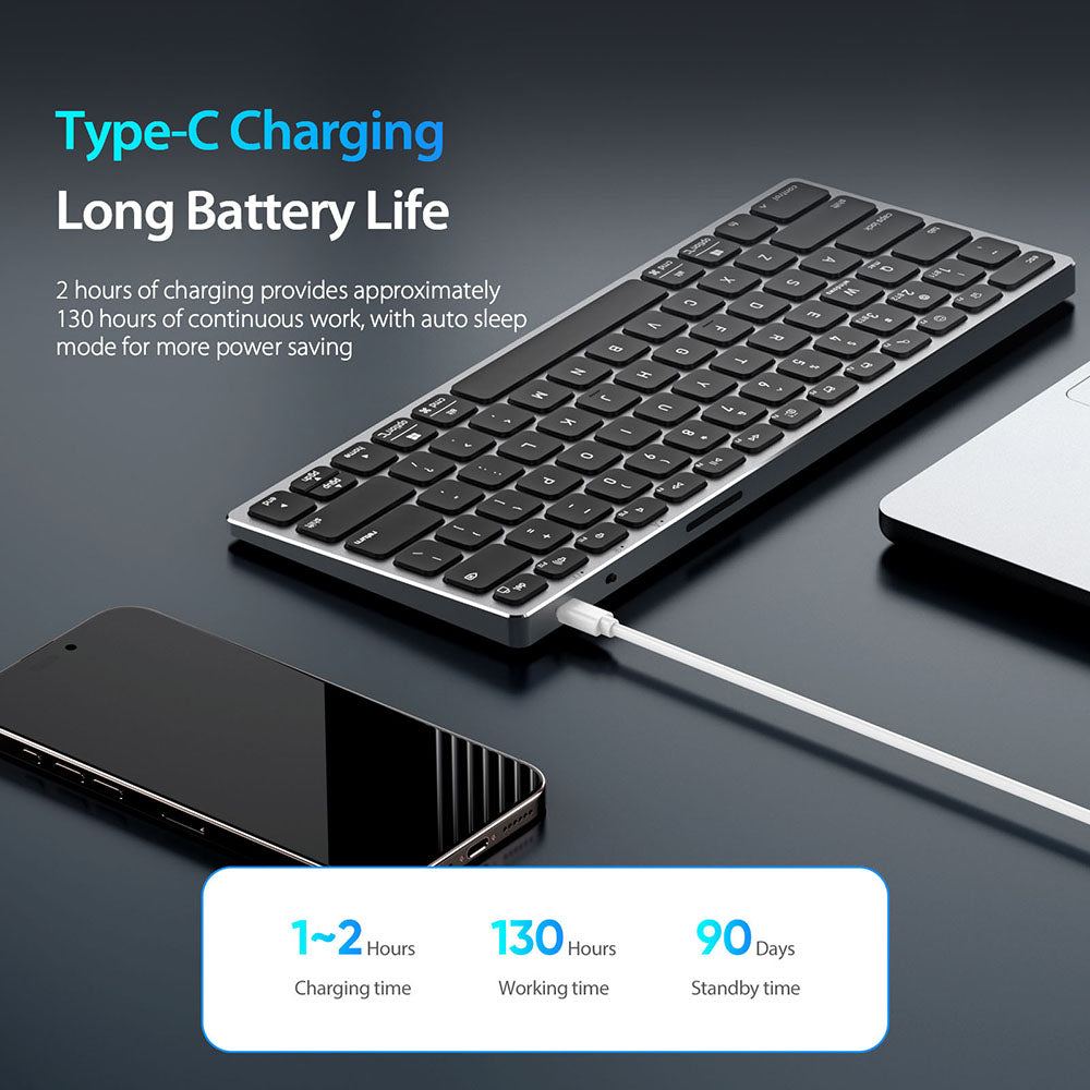 Tastiera Bluetooth DUX DUCIS LK Mini, Bianca