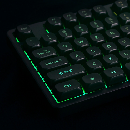 Gaming Wired USB Keyboard WZK WKG-200, RGB, 1.5m, Black