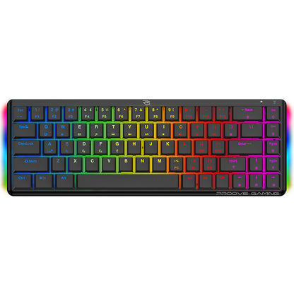 Tastiera Gaming Wireless Proove AFK, RGB, BT / Wi-Fi / Cablata, 1.5m, Nera WKAFKEN22001