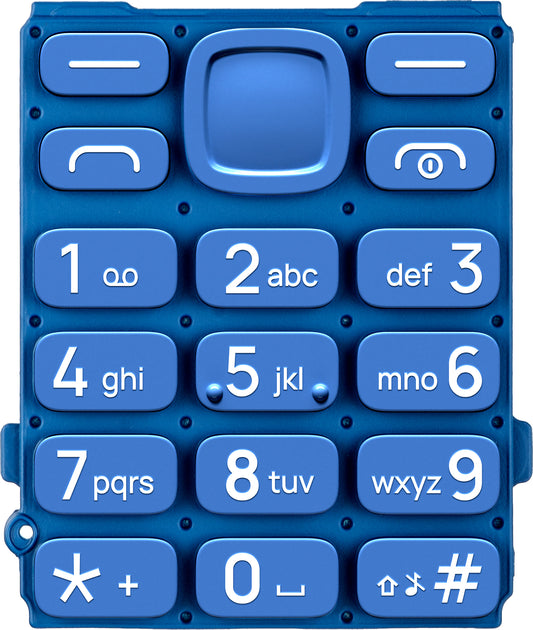 Tastiera Latina HMD 130 Music, Blu, Service Pack SP20Z14Z1472Y