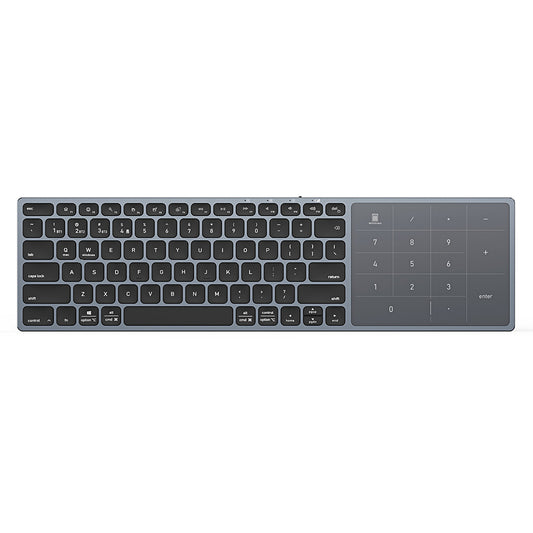 Tastiera Wireless DUX DUCIS LK, BT / Wi-Fi, Nera
