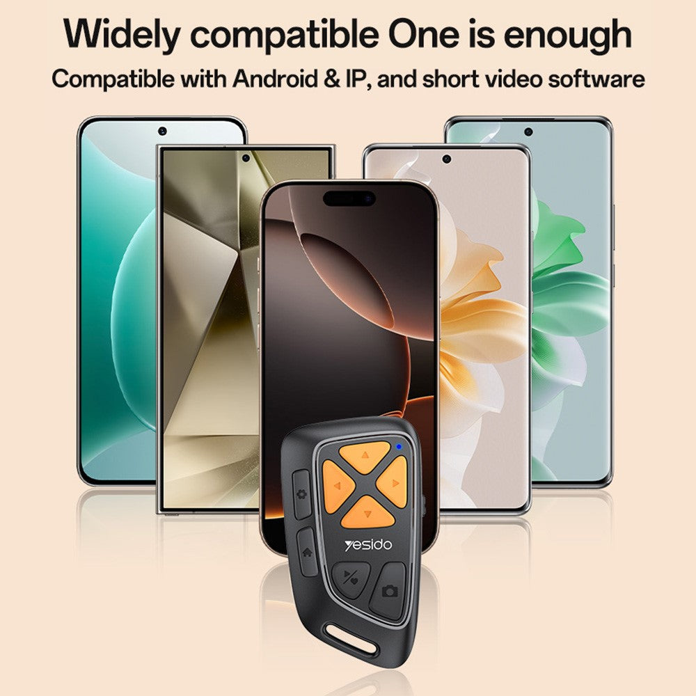 Yesido SF25 Black Multimedia Bluetooth Remote Control