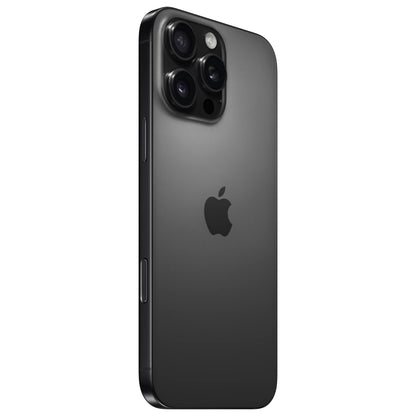 Apple iPhone 16 Pro Max Mobile Phone, 256GB, Titanium Black MYWV3ZD/A