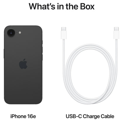 Telefono Mobile Apple iPhone 16e, 128GB, Nero MD1Q4ZD/A