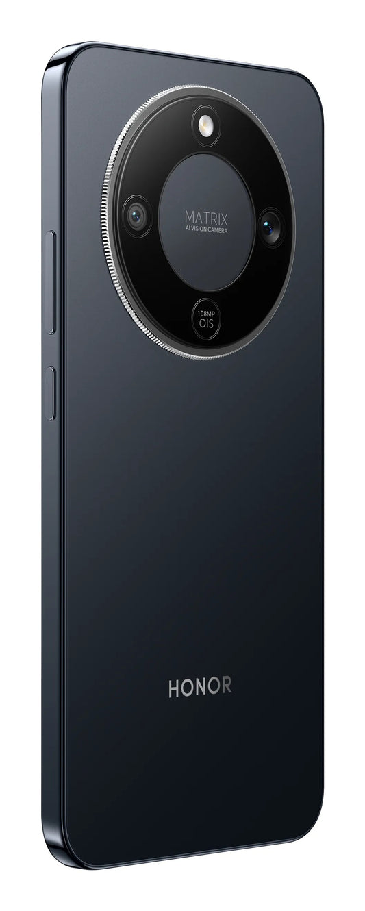 Honor Magic8 Lite 5G Dual SIM Mobile Phone, 256GB, 8GB, Midnight Black 5109BYQT