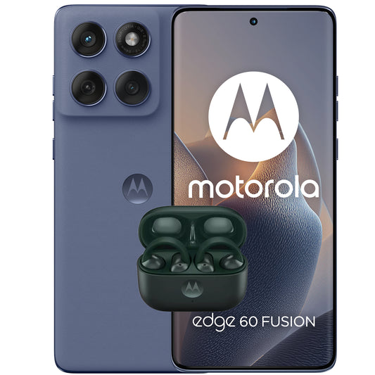Telefono Mobile Motorola Edge 60 Fusion 5G + Moto Buds Loops, 256GB, 8GB, Slipstream M25YNZ1L