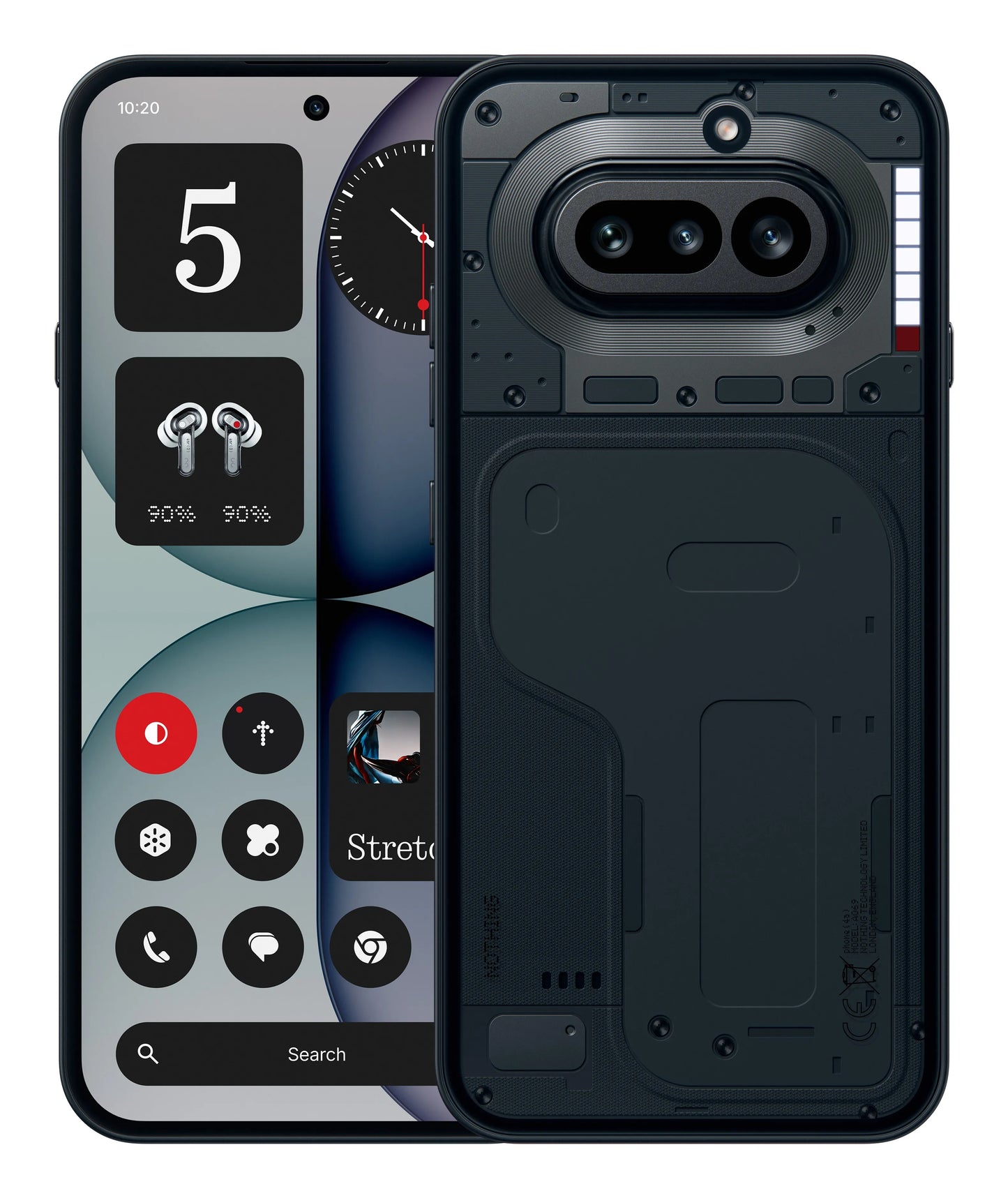 Telefono Cellulare Nothing Phone (4a), 256GB, 12GB, Nero A10400276