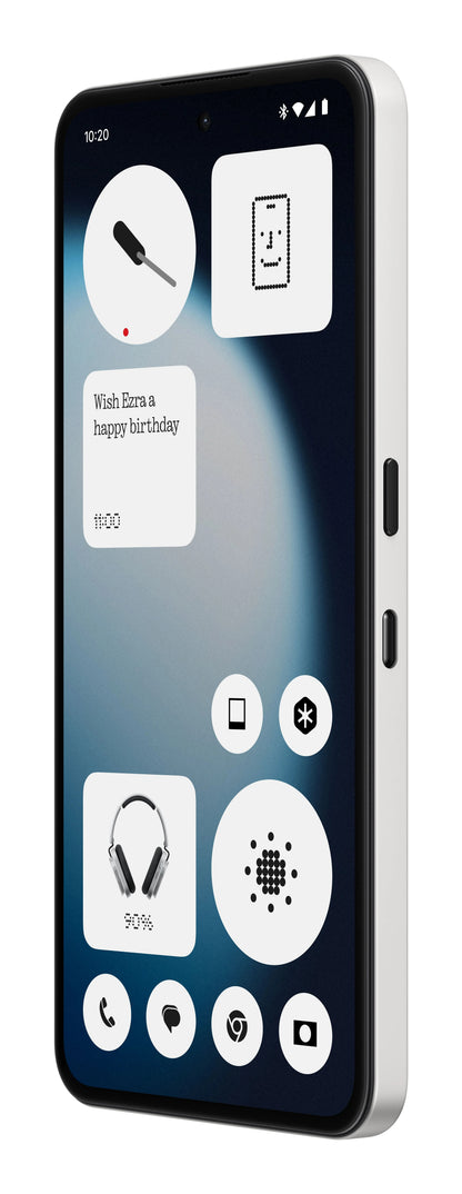 Telefono Cellulare Nothing Phone (3a) Lite, 128GB, 8GB, Bianco A10400248