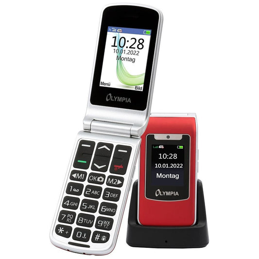 Telefono Mobile Olympia Style Duo, 48MB, Rosso 2298