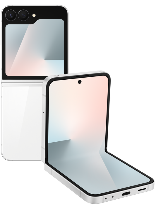 Telefono Mobile Samsung Galaxy Z Flip7 FE, 128GB, 8GB, Bianco SM-F761BZWGEUB