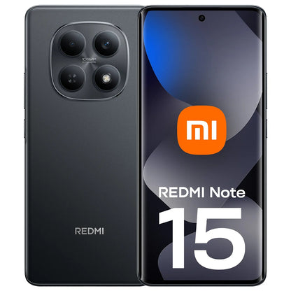 Telefono Mobile Xiaomi Redmi Note 15 4G, 128GB, 6GB, Nero MZB0M8GEU