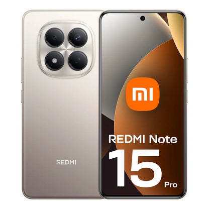 Telefono Mobile Xiaomi Redmi Note 15 Pro 4G, 256GB, 8GB, Titanium MZB0MGWEU