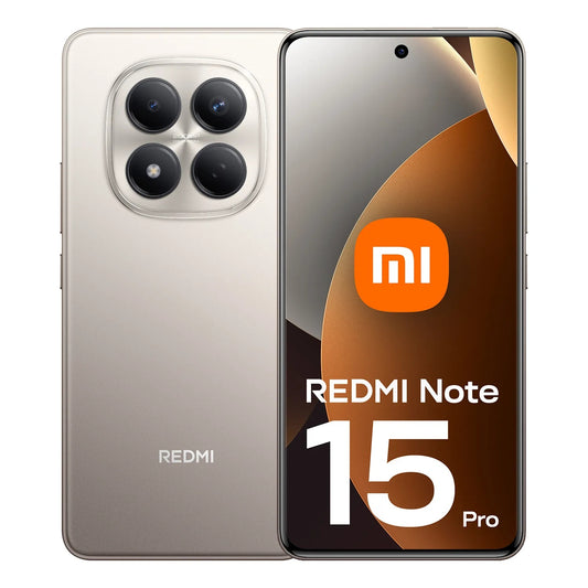 Xiaomi Redmi Note 15 Pro 4G Mobile Phone, 256GB, 8GB, Titanium MZB0MGWEU