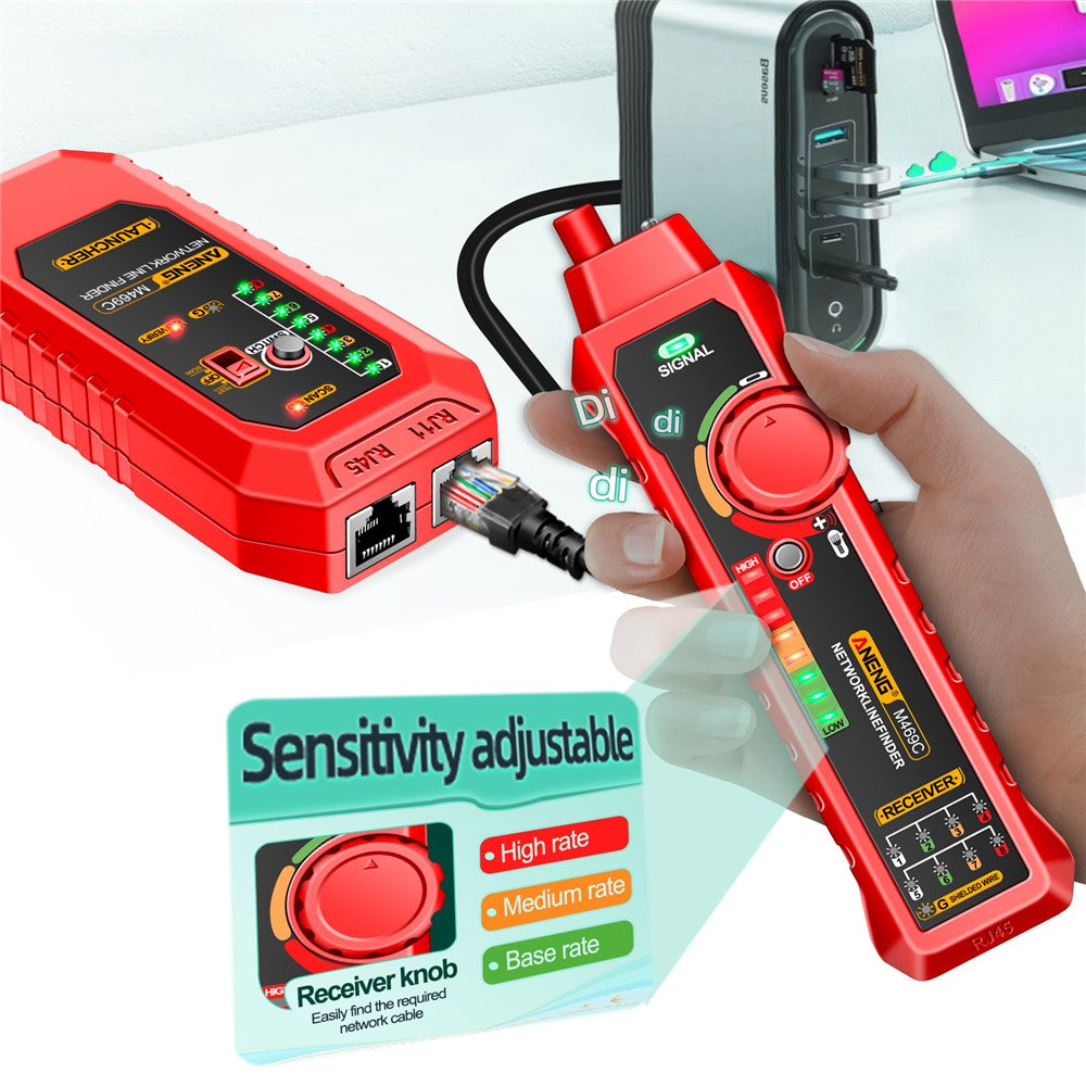 Tester Cavo Retea UTP ANENG M469C