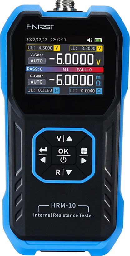 Tester Service Fnirsi HRM-10 per la misurazione della resistenza interna e della tensione di batterie / accumulatori