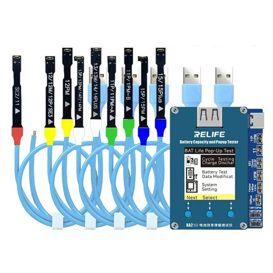Tester Service Relife XA2 Pro per Batteria Apple iPhone 11 - 15 Series