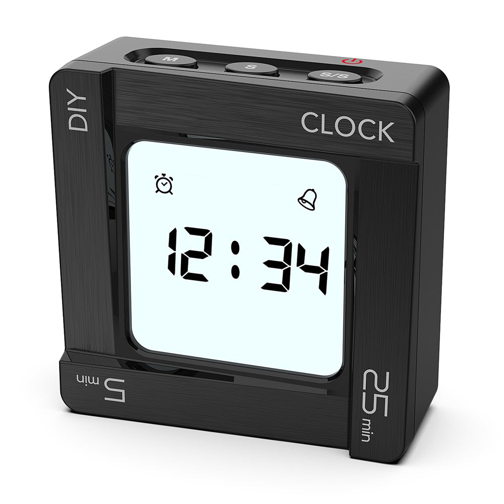 Timer Temporizzatore OEM EN7019 Flip, Nero