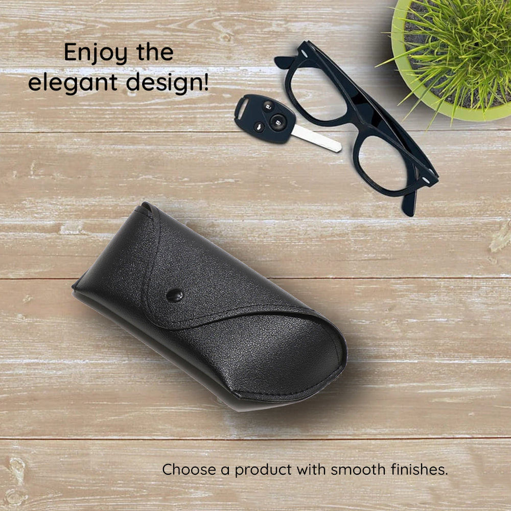 Techsuit ETOB1 Glasses Case, 167mm x 70mm x 40mm, Black