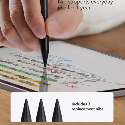 Touch Pen ESR per Apple iPad, Versione Attiva, Nero
