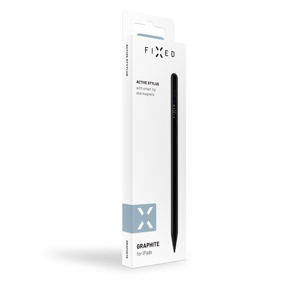 Touch Pen Fixed per Apple iPad, Versione Attiva, Nero