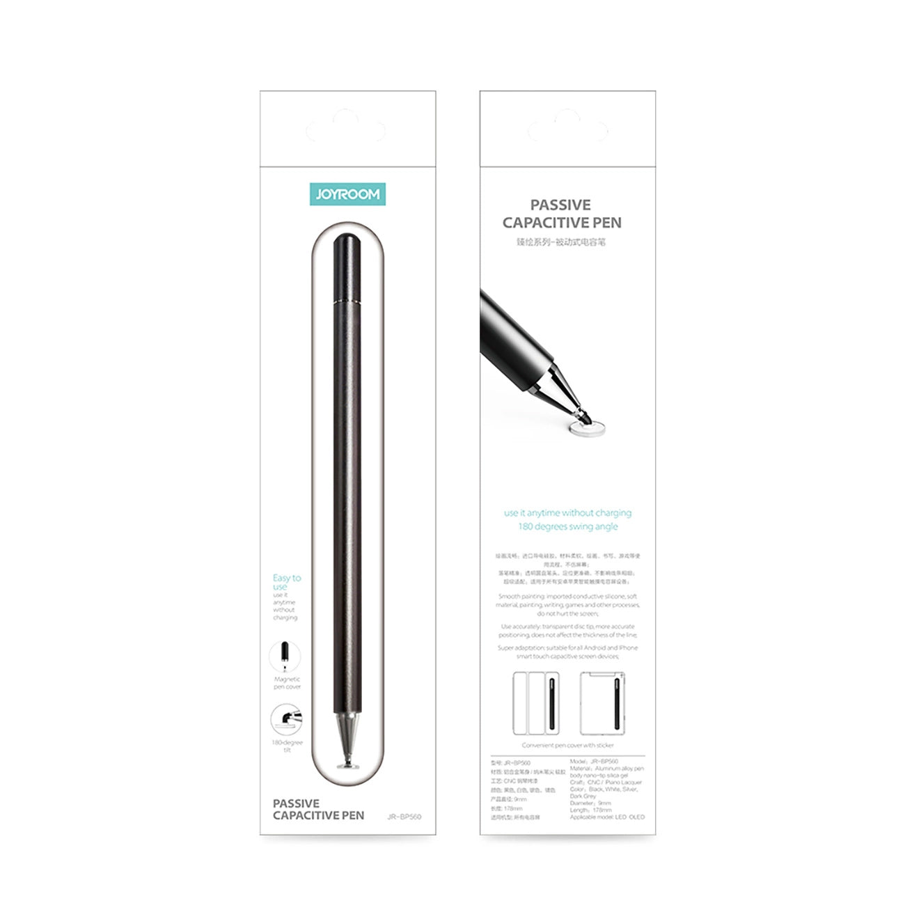Touch Pen Joyroom JR-BP560, Nero