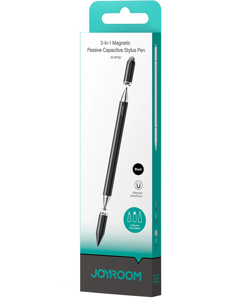 Touch Pen Joyroom JR-BP561 3in1, Nero