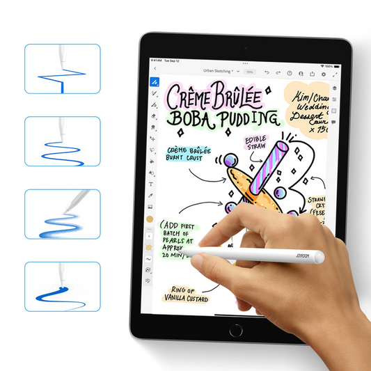 Touch Pen Joyroom JR-X9S Pro per Apple iPad, Versione Active, Bianco
