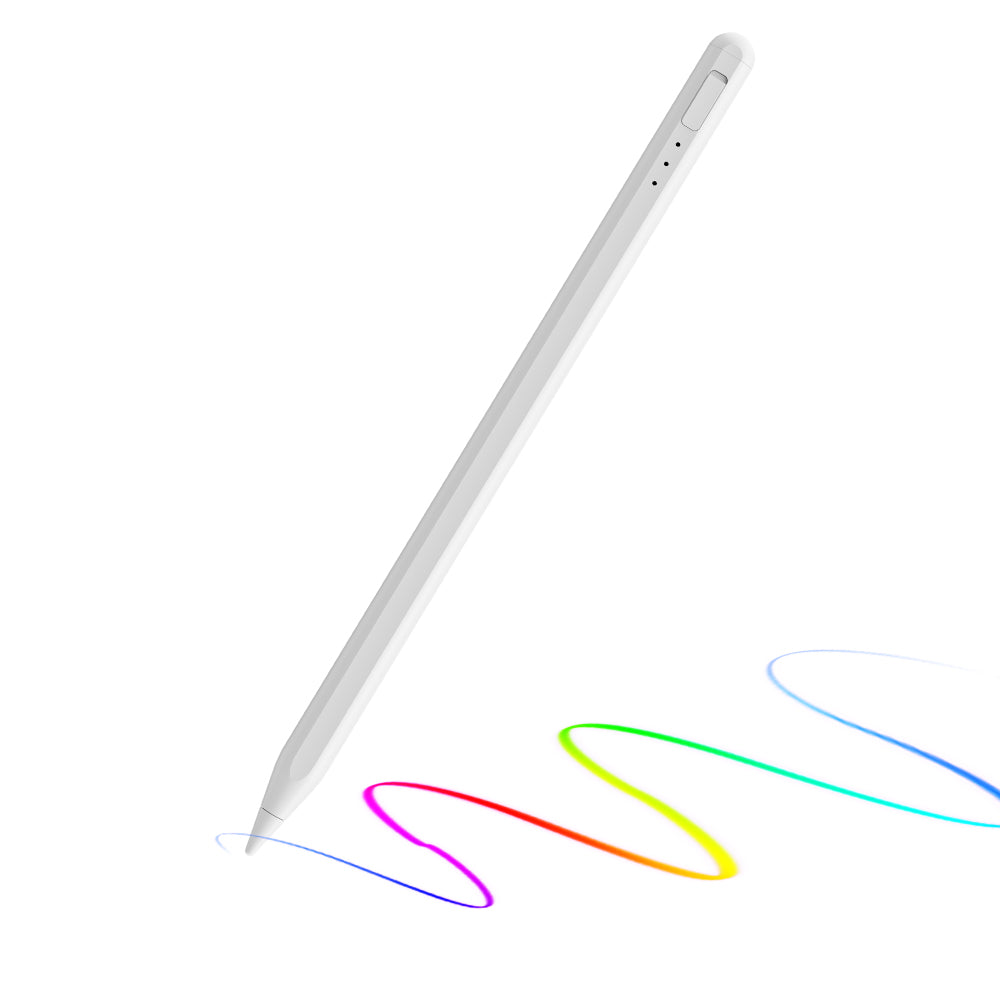 Touch Pen Techsuit AX10-T per Apple iPad, Versione Attiva, Bianco