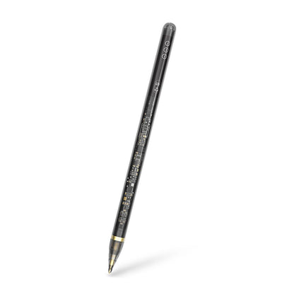 Touch Pen Techsuit C10 Pro per Apple iPad, Versione Attiva, Nero Trasparente