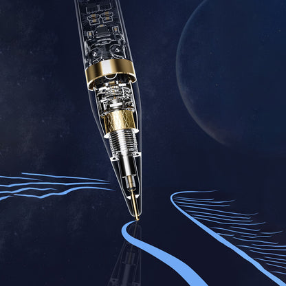 Touch Pen Techsuit C10 Pro per Apple iPad, Versione Attiva, Nero Trasparente