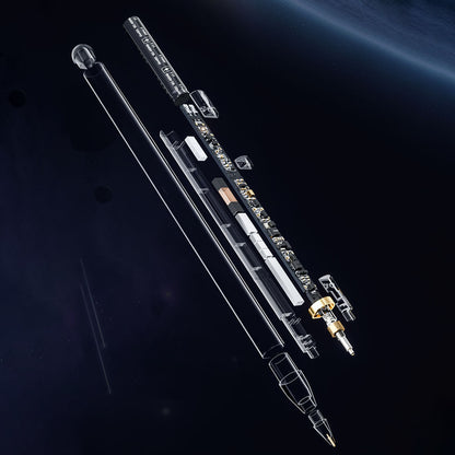 Touch Pen Techsuit C10 Pro per Apple iPad, Versione Attiva, Nero Trasparente