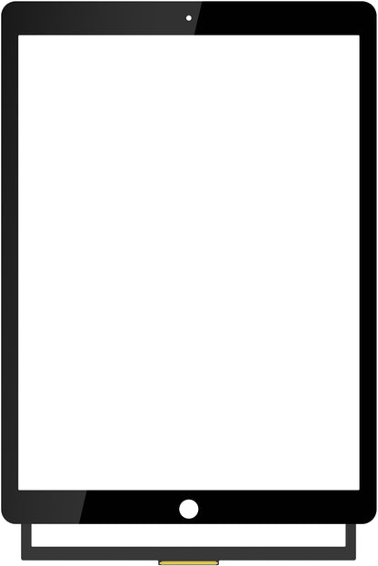 Touchscreen Forward Guard OCA per Apple iPad Pro 12.9 (2017), Nero
