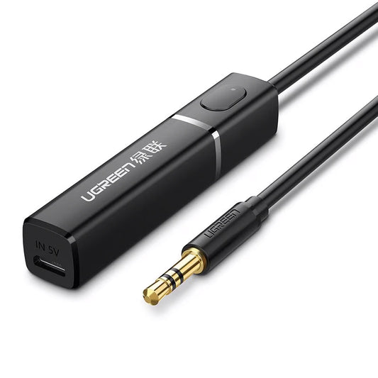Trasmettitore Bluetooth UGREEN CM107, AUX, Nero