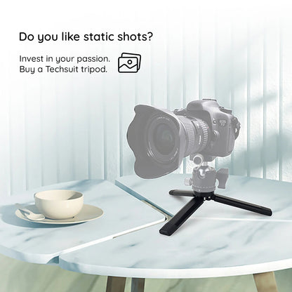 Trepiede 1/4inch Techsuit TPD2, Nero