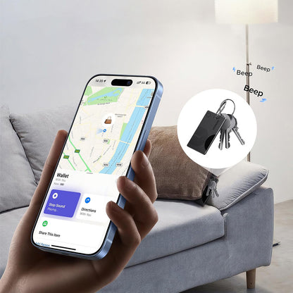 UGREEN SmartTag Smart Finder Slim 2 CM920 (75120A) per Serie iOS, Set da 2 pezzi, Nero