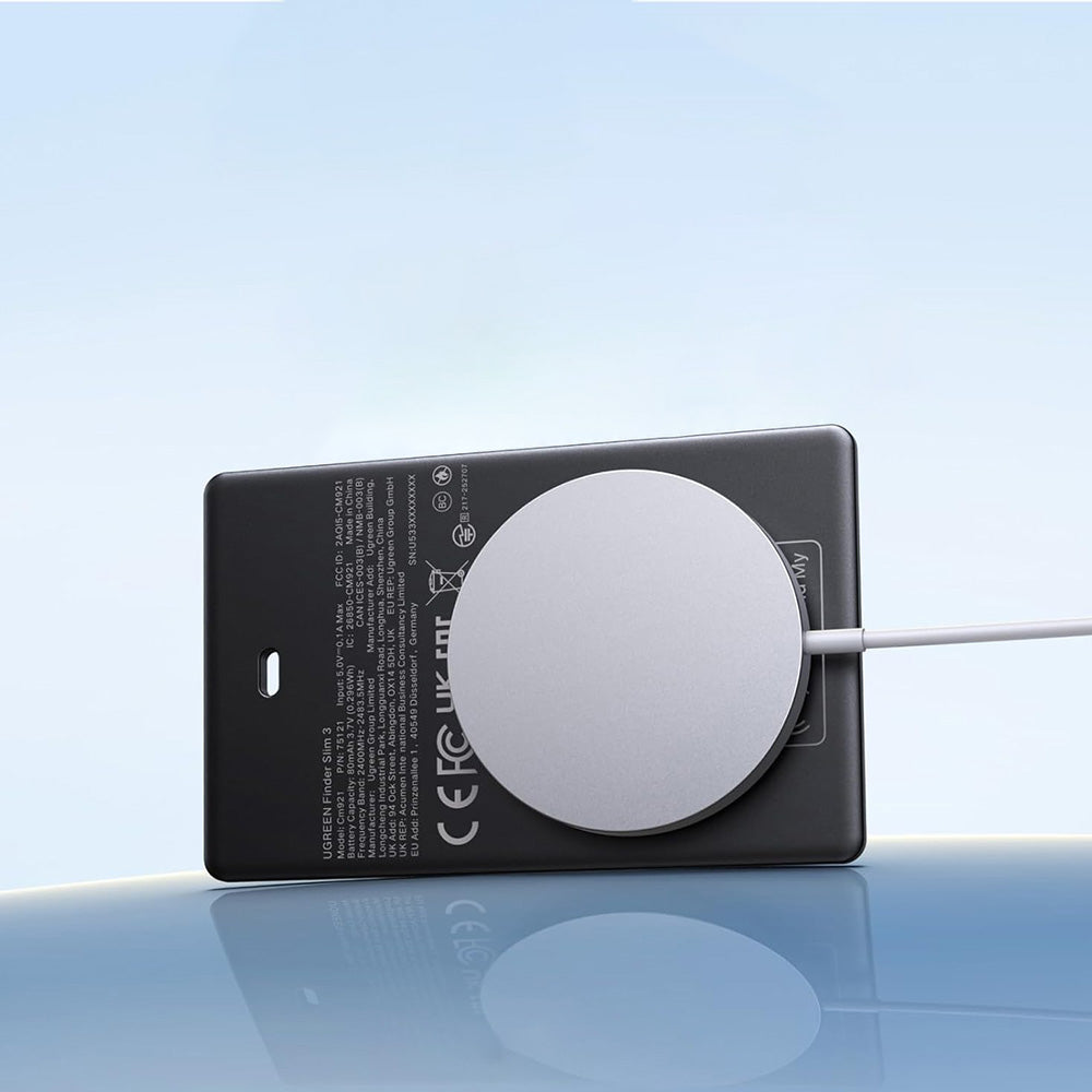 UGREEN SmartTag Smart Finder Slim 3 CM921 per iOS Series, Nero