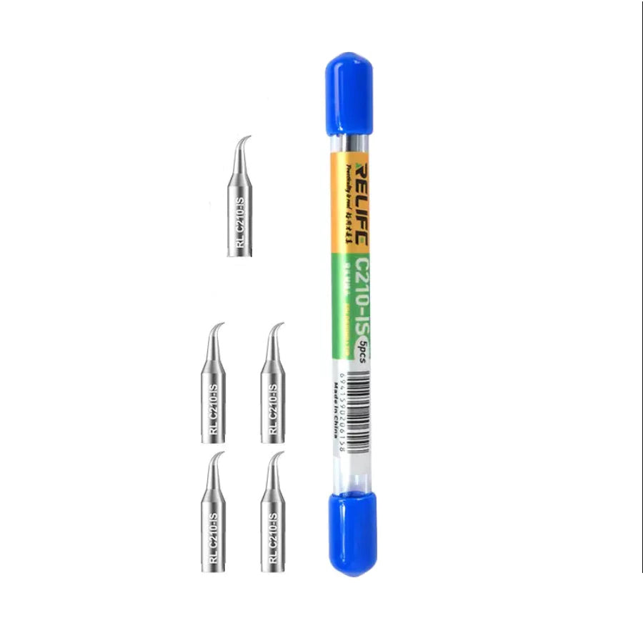 Punta saldatore Relife RL-C210IS, Set 5 pezzi