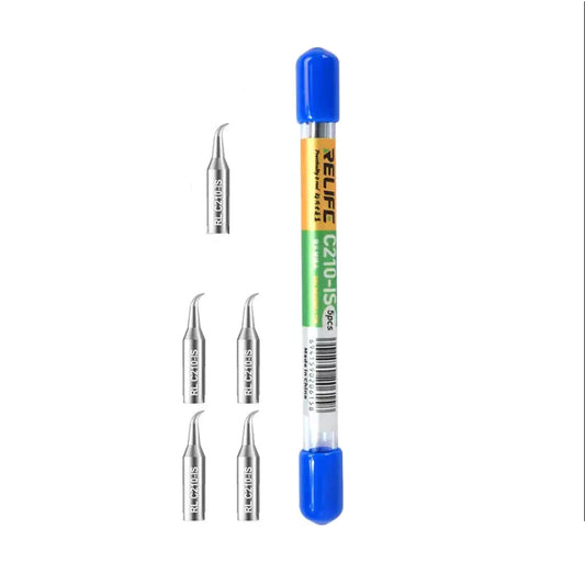 Punta saldatore Relife RL-C210IS, Set 5 pezzi