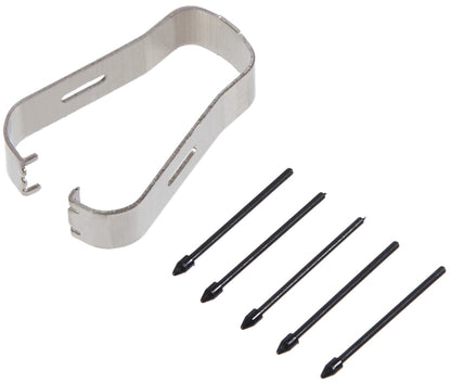 Punta Touch Pen OEM per Samsung Galaxy S24 Ultra S928 / S23 Ultra S918 / S22 Ultra 5G S908 / S21 Ultra 5G G998, Set da 5 pezzi, Nero