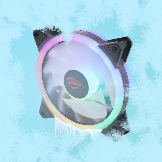 Ventilatore HAVIT F2089, 1200RPM, 35dB, 1.32W, Nero