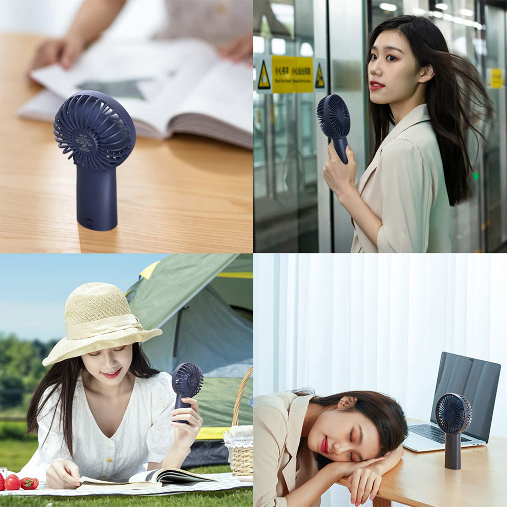 JisuLife F2B Portable Fan, Pink